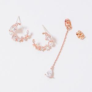 Asymmetric Sparkle Earrings - Bela Fils BoutiqueEarringsBela Fils Boutique